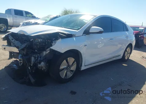 2020 Hyundai Ioniq Hybrid Se z USA, uszkodzony, nr VIN KMHC75LC9LU223786